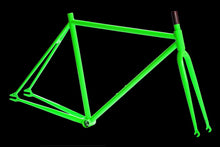 Load image into Gallery viewer, Glow in the Dark Fixed Gear Frameset - hello dat 4 111
